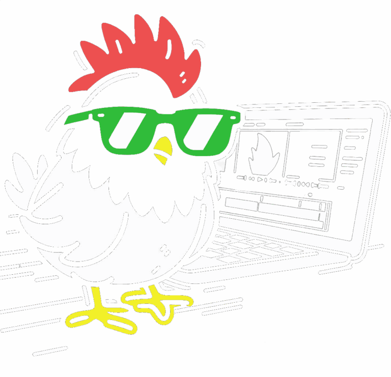 videó vágás blind chicken módra